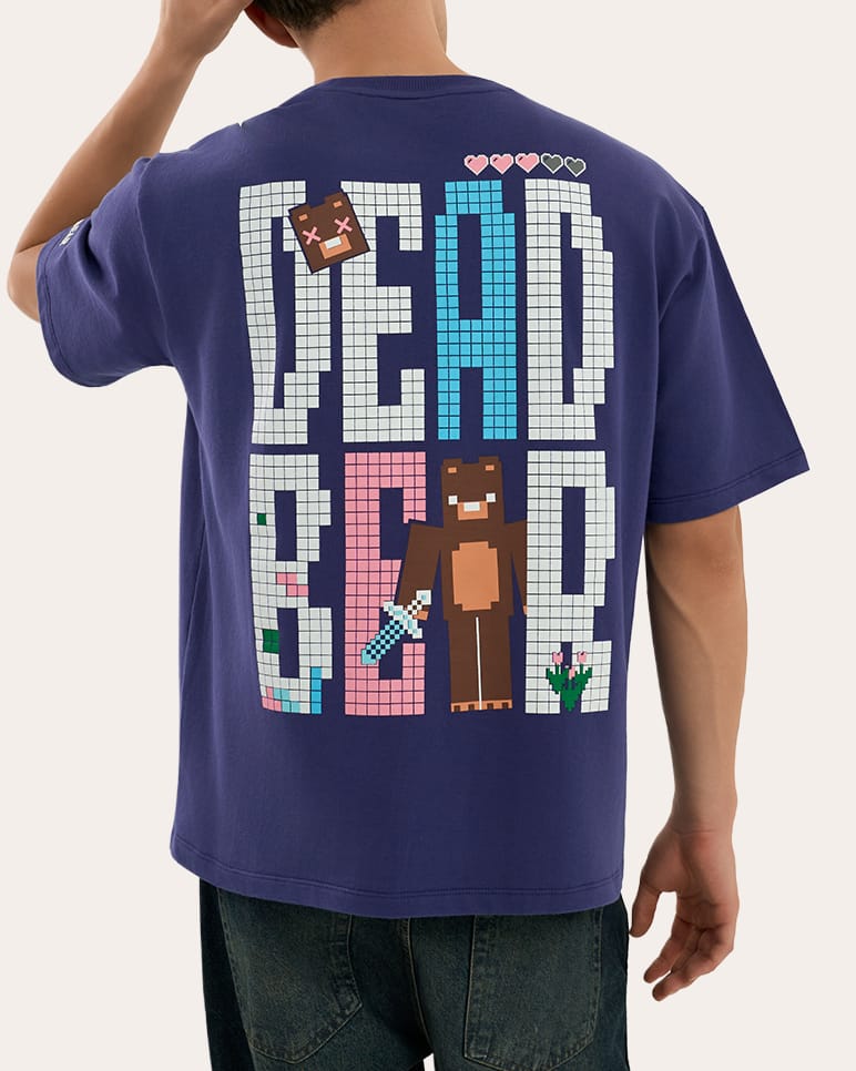 Pixel Tee Purple - image 5