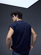Distressed Navy Tank view 7