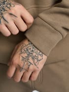 Co-ord Hoodie Lt. Brown view 5