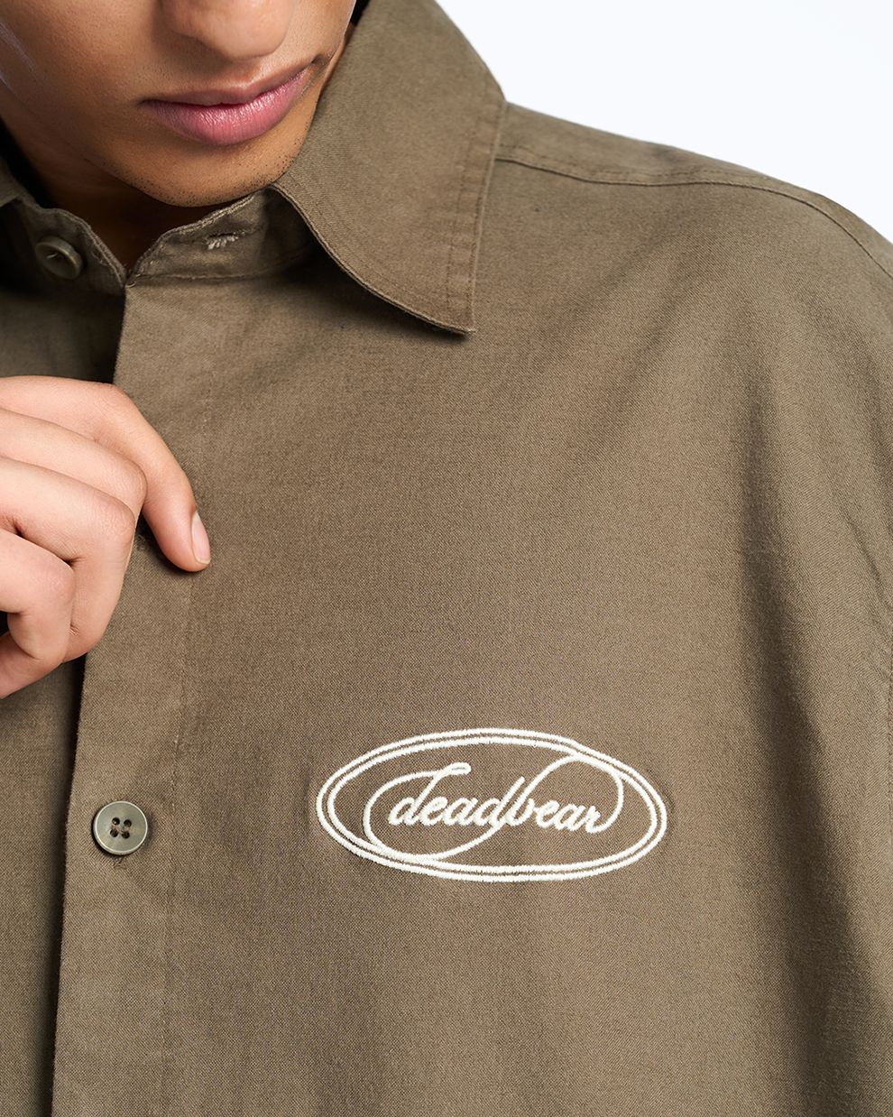 Signature Shirt Khaki - image 4