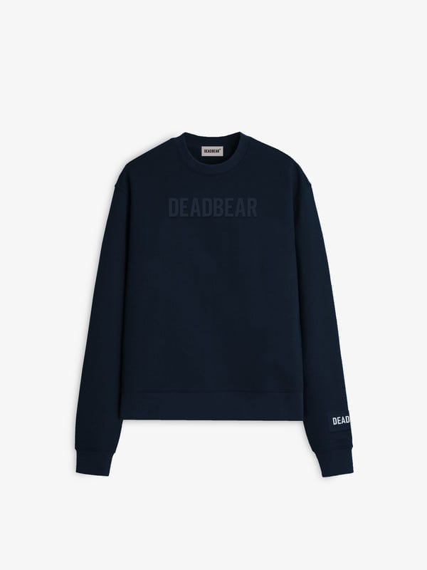 Deadbear — Basic Sweatshirt Navy