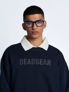 Basic Sweatshirt Navy view 3