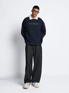 Basic Sweatshirt Navy view 4