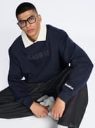 Basic Sweatshirt Navy view 6