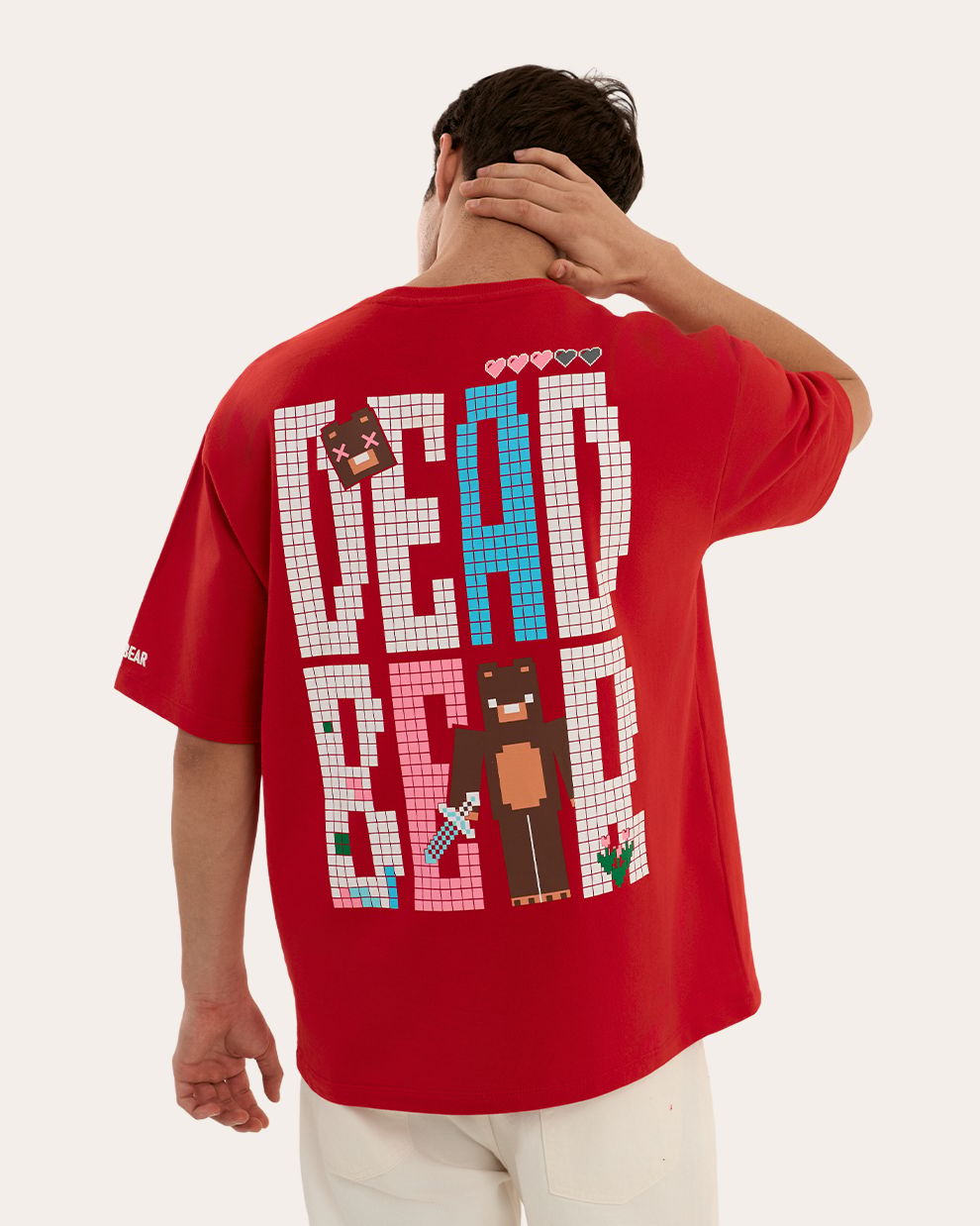 Pixel Tee Red - image 3