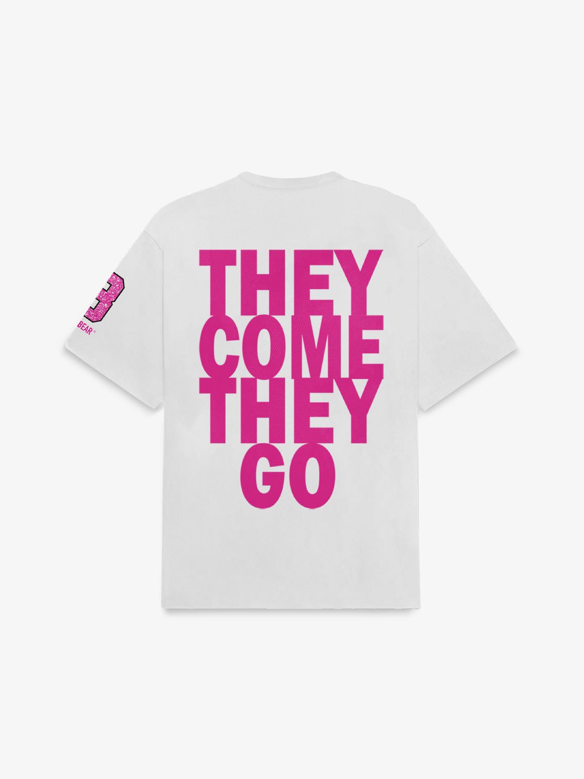 They Come They Go Cream White Tee - image 1
