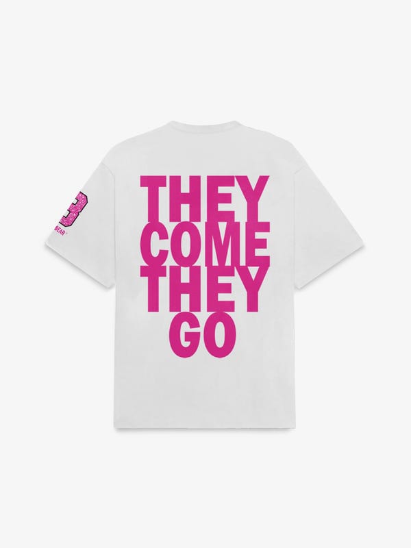 Deadbear — They Come They Go Cream White Tee