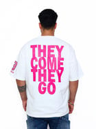They Come They Go Cream White Tee view 3