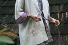 Blooming reversible jacket view 4