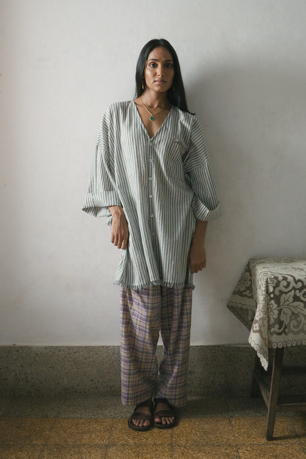 Afra Oversized Shirt - image 1