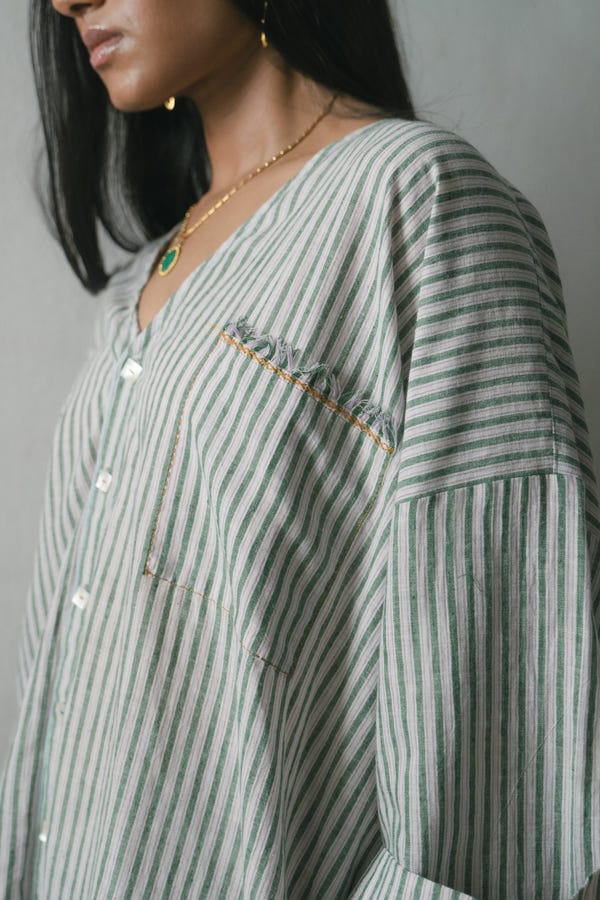 Deeta — Afra Oversized Shirt