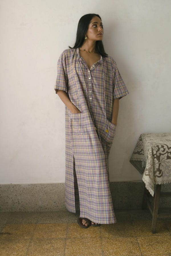 Deeta — Meadow long tunic dress