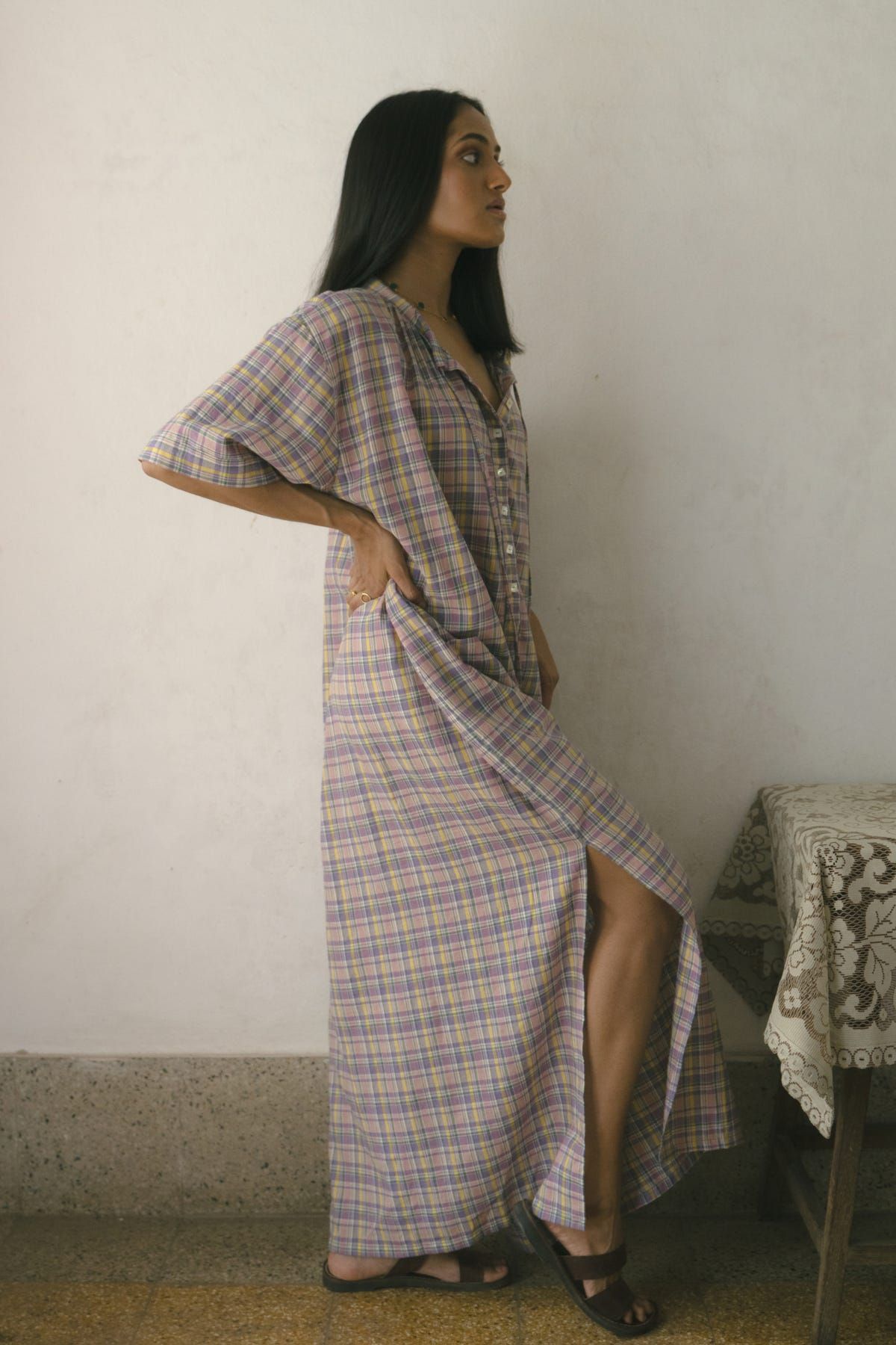 Meadow long tunic dress - image 2