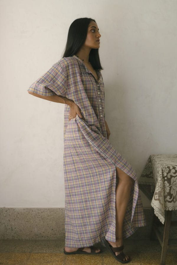 Deeta — Meadow long tunic dress