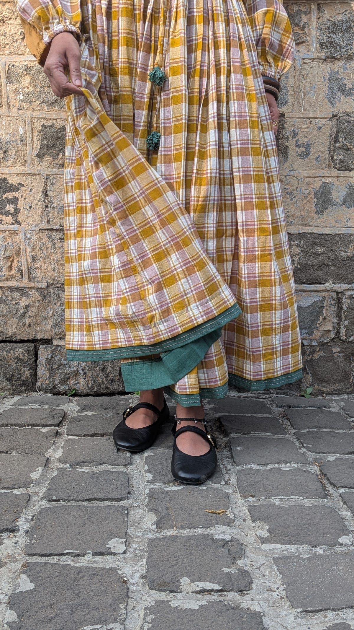 Ella long gathered skirt - image 3
