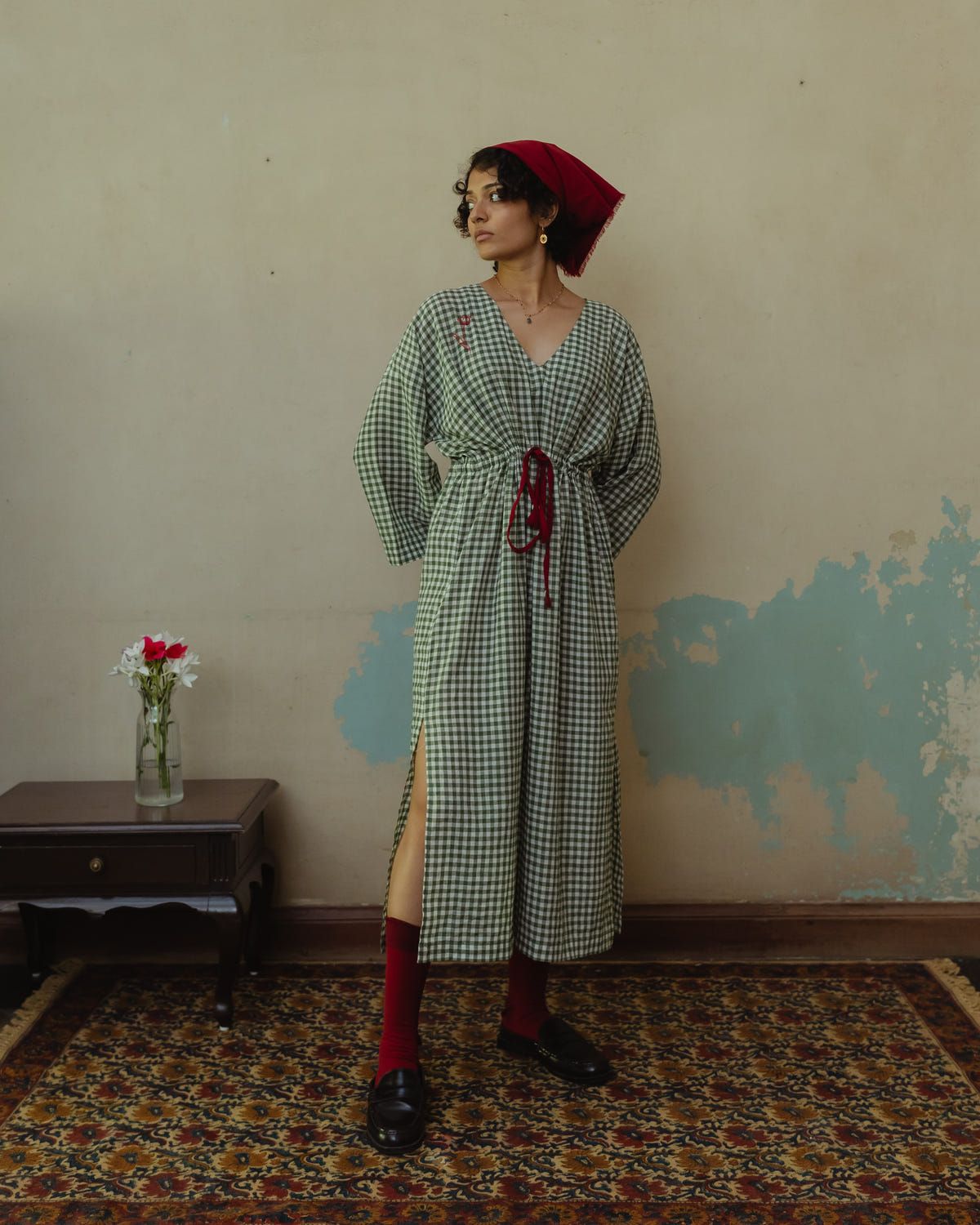 'Yuka' kaftan style dress - image 1
