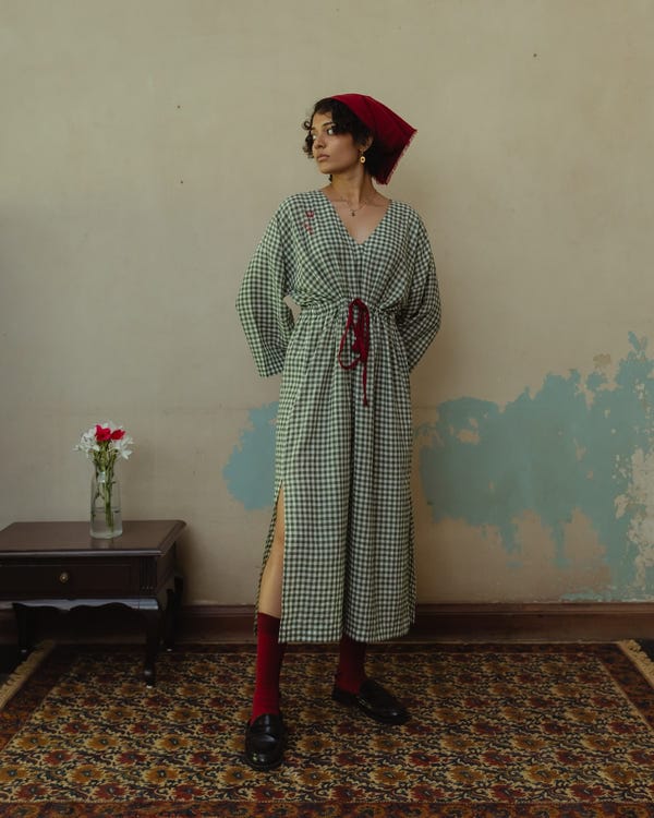 Deeta — 'Yuka' kaftan style dress