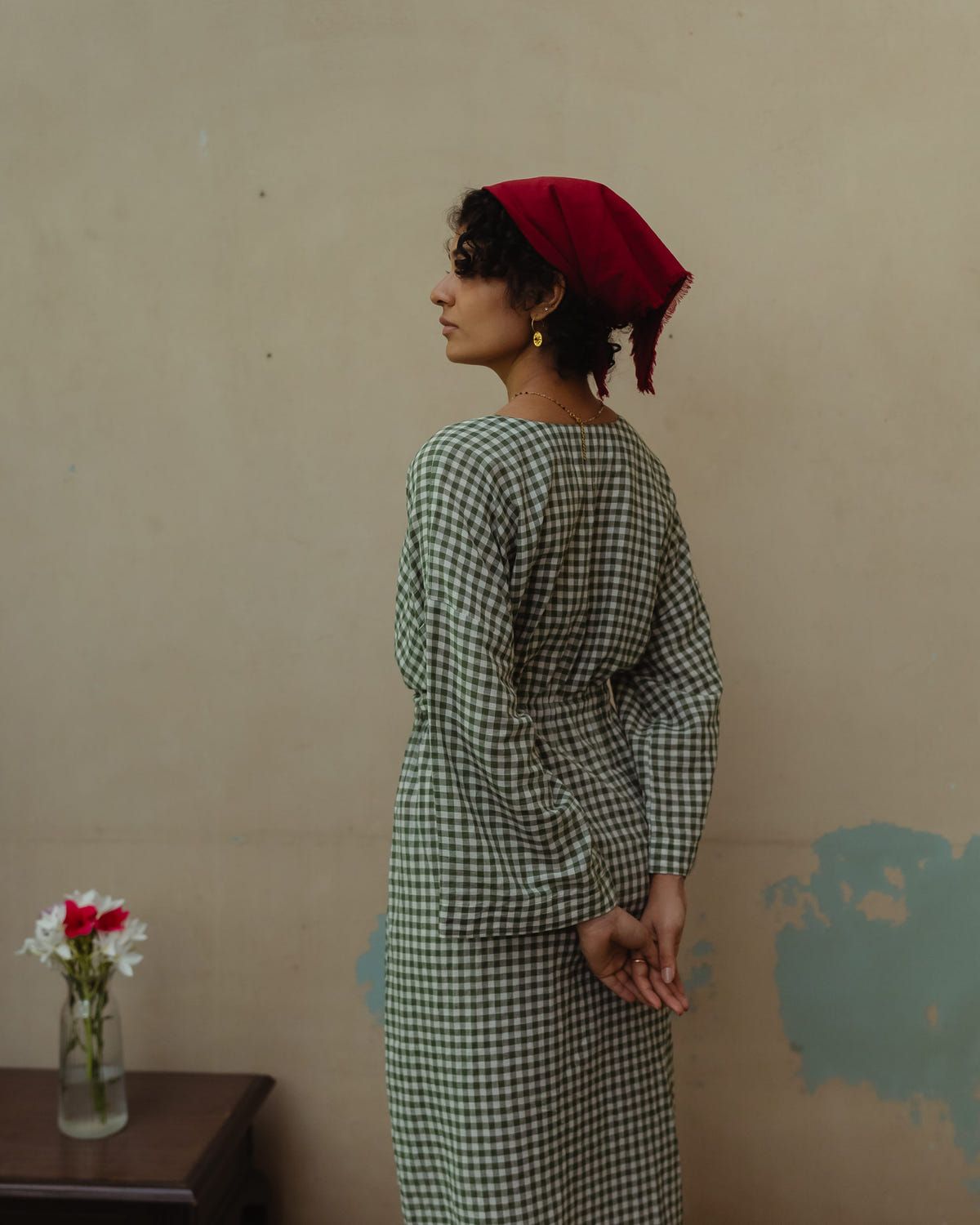 'Yuka' kaftan style dress - image 4