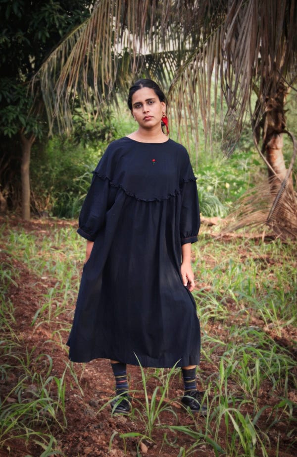 Deeta — Black Raven Dress