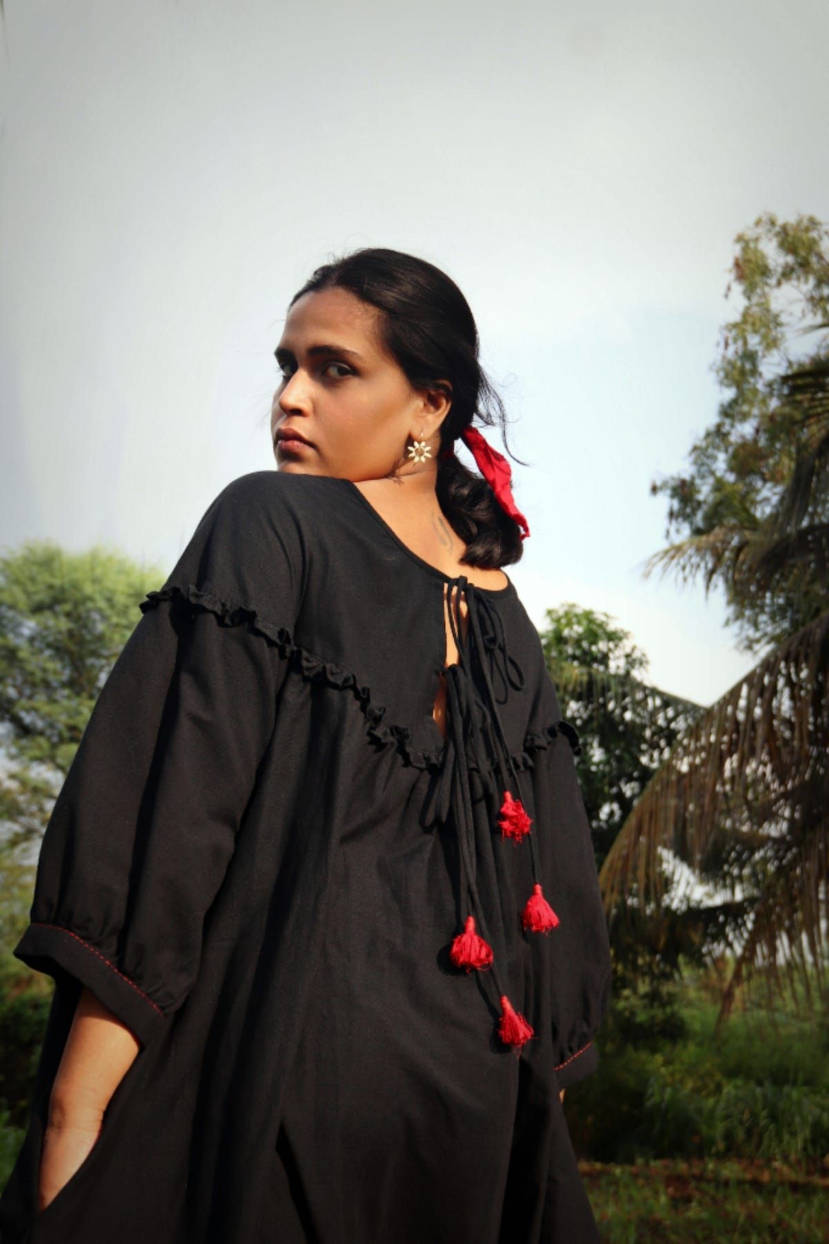 Black Raven Dress - image 3