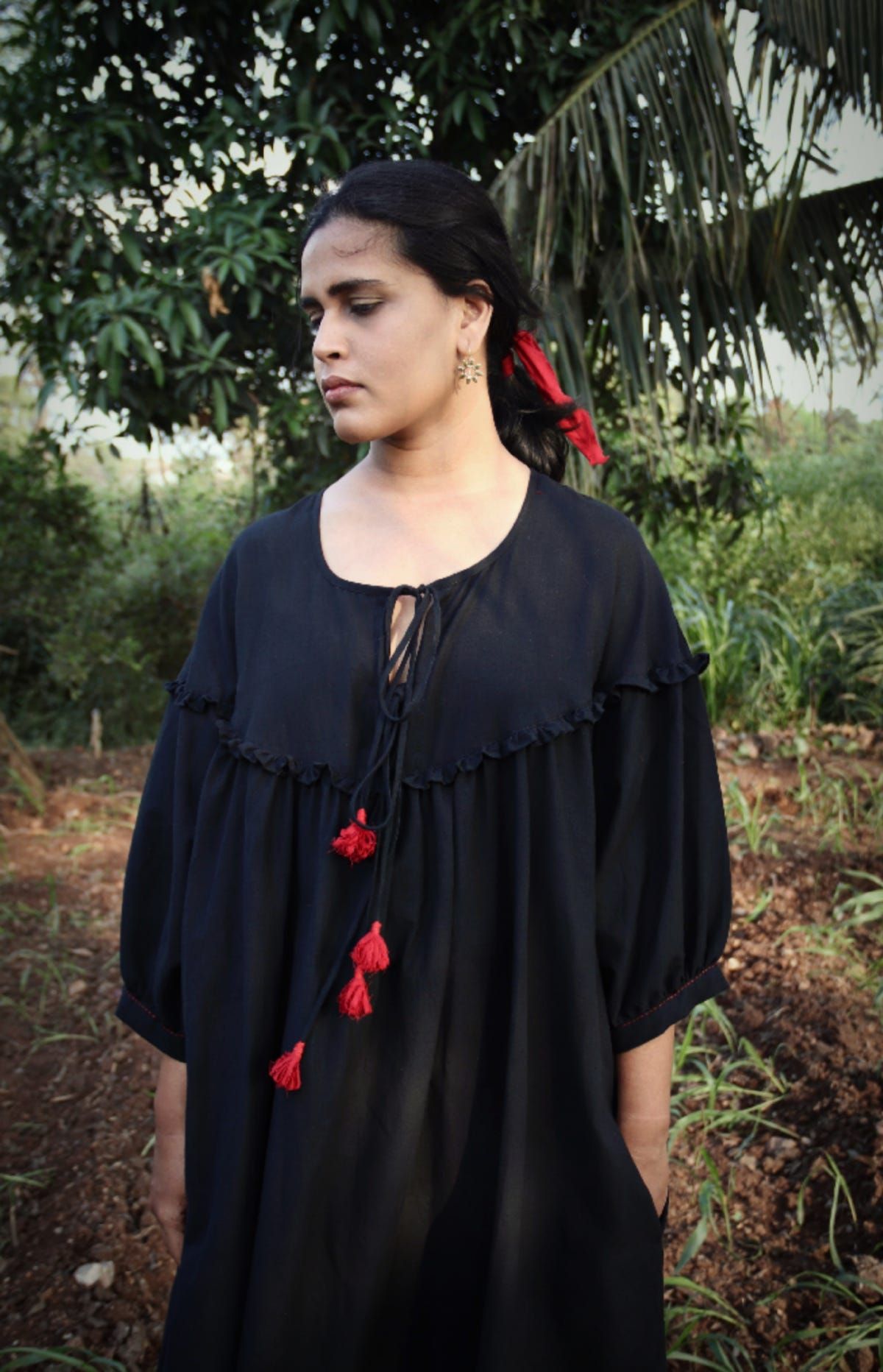Black Raven Dress - image 5