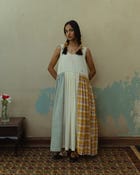 'Saki' patchwork dress view 1