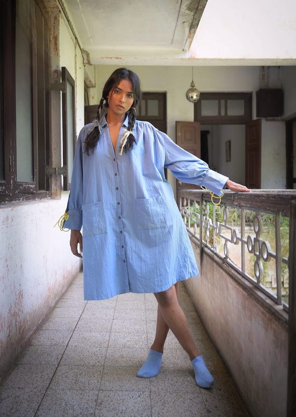 Deeta — Mavi shirt dress