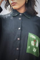 Kai Unisex Black Shirt view 5