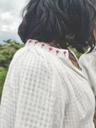 Classic White Checkered Shirt view 4