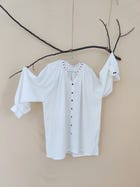 Classic White Checkered Shirt view 5