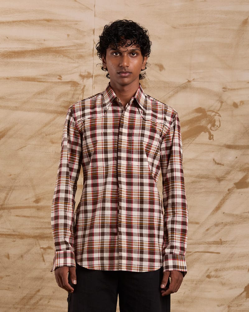 Taalam Shirt - Brown