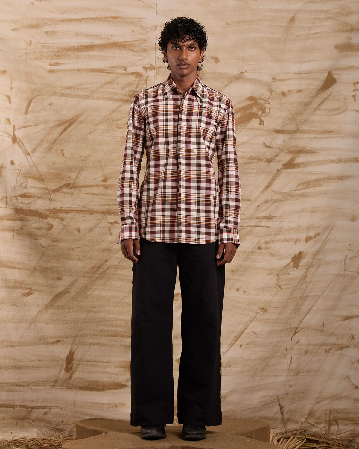 Taalam Shirt - Brown - image 2