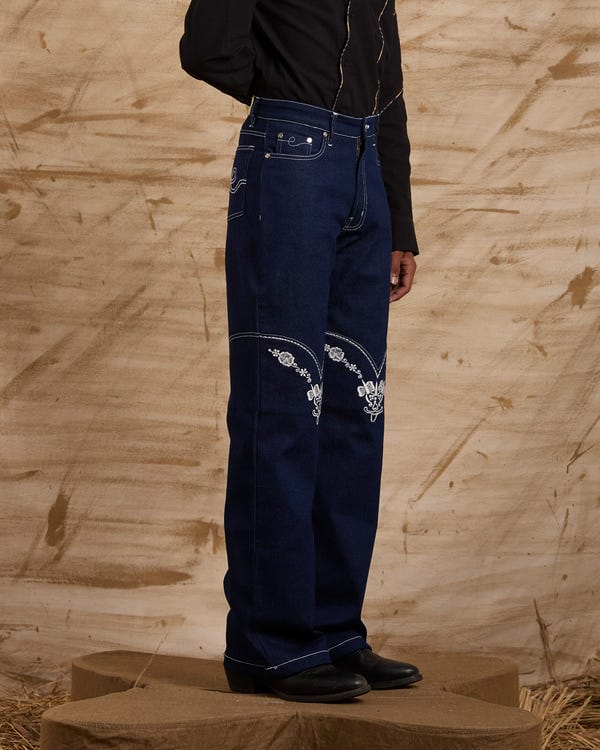 ERODE — Running Out Embroidered Bottoms