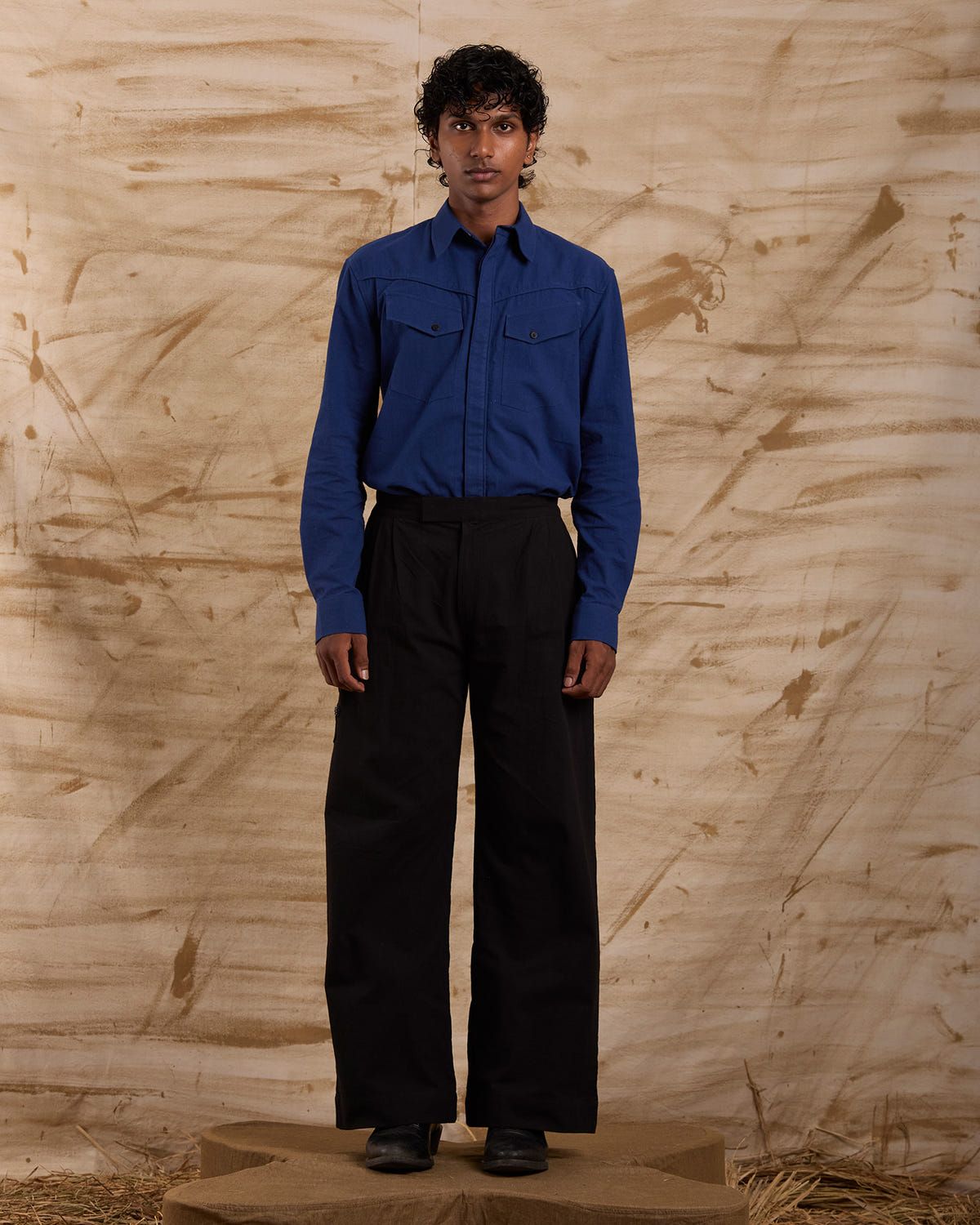 Sync-in Hand Embroidered Bottoms - image 1