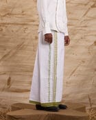 Veshti Embroidered - Green view 2