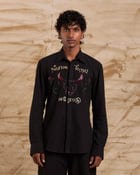 The Native Tamil Hand Embroidered Shirt view 1
