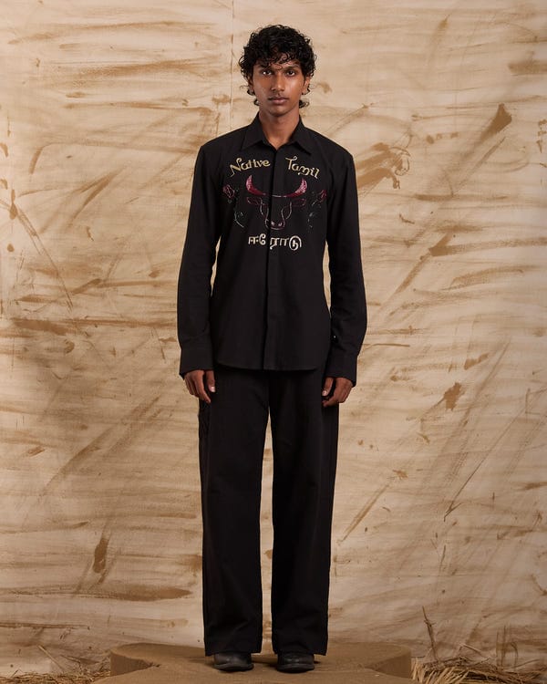 ERODE — The Native Tamil Hand Embroidered Shirt