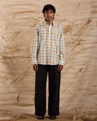 Taalam Roses Embroidered Shirt - Buttercream view 2