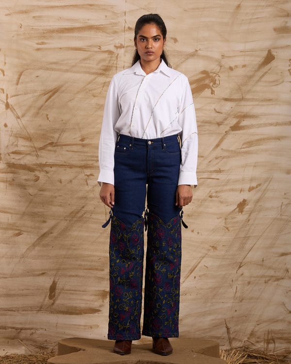 ERODE — Far Away Embroidered Bottoms