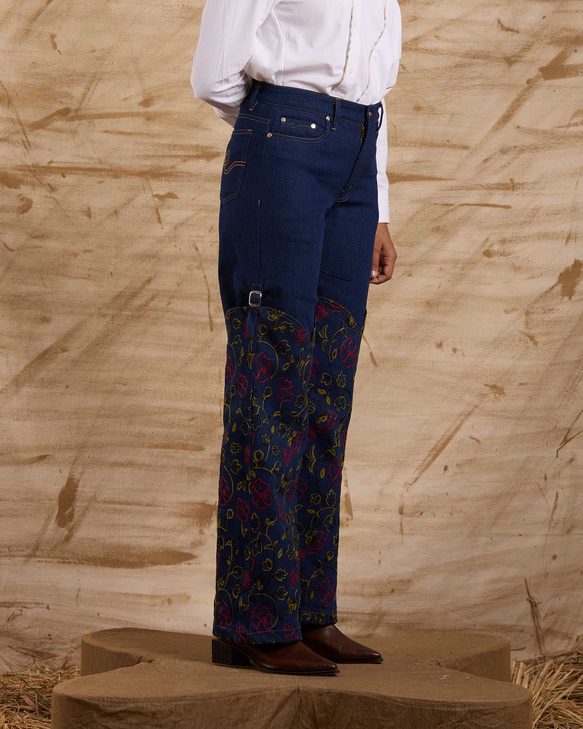 Far Away Embroidered Bottoms - image 2
