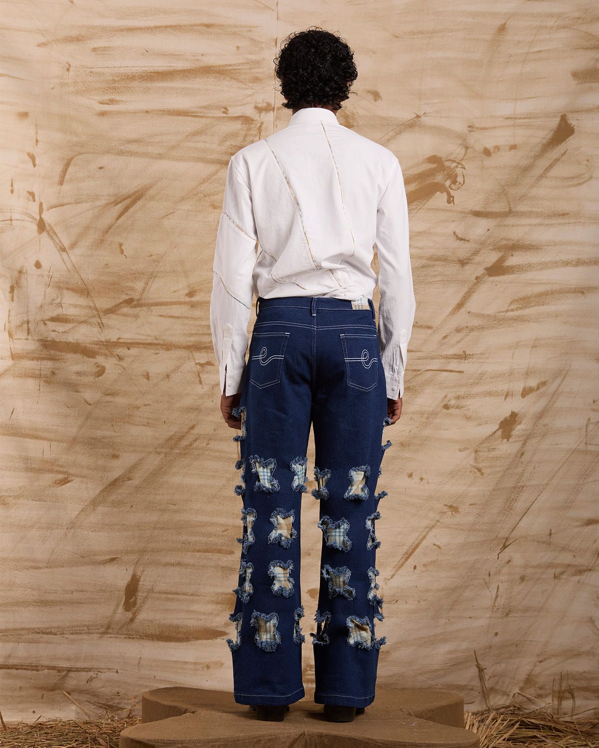 Feeling Groovy Checked Bottoms - image 4