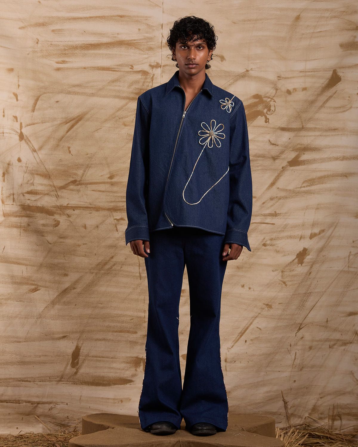 No Time to Die Malar Hand Embroidered Jacket - image 2