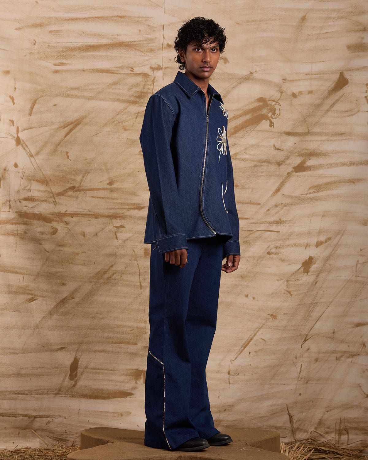 No Time to Die Malar Hand Embroidered Jacket - image 4
