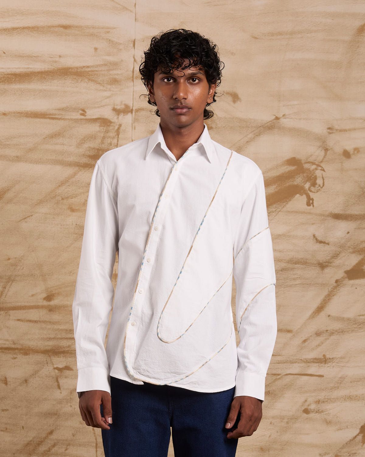 Evergreen Shirt - White Checks - image 1