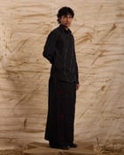 Veshti Hand Embroidered - Black view 3