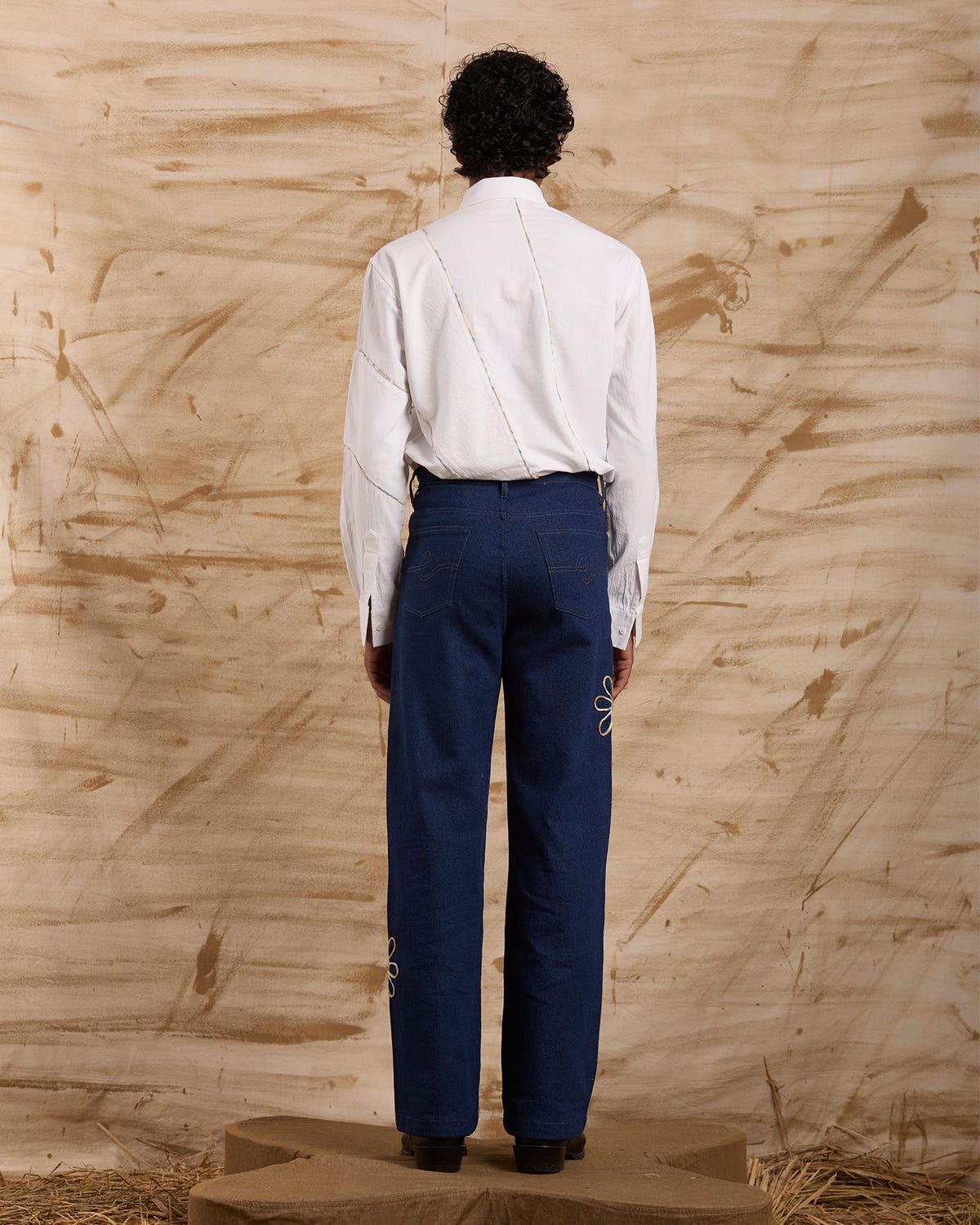 Malar Hand Embroidered Bottoms - image 4