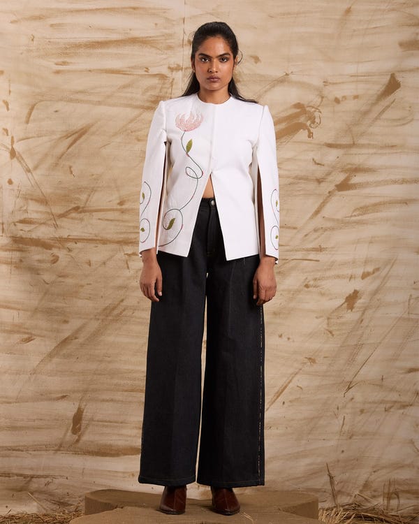 ERODE — The Lily Hand Embroidered Cape
