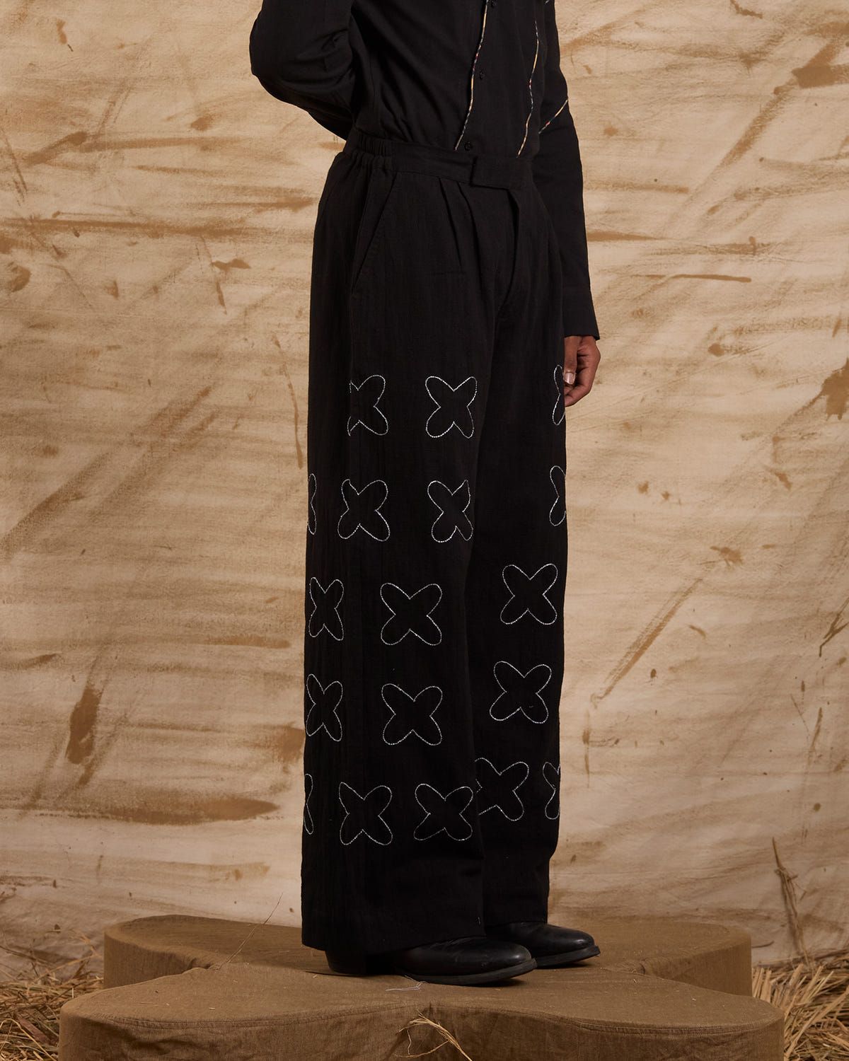 Drifters Hand Embroidered Bottoms - image 2