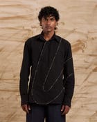 Evergreen Shirt - Black Checks view 1