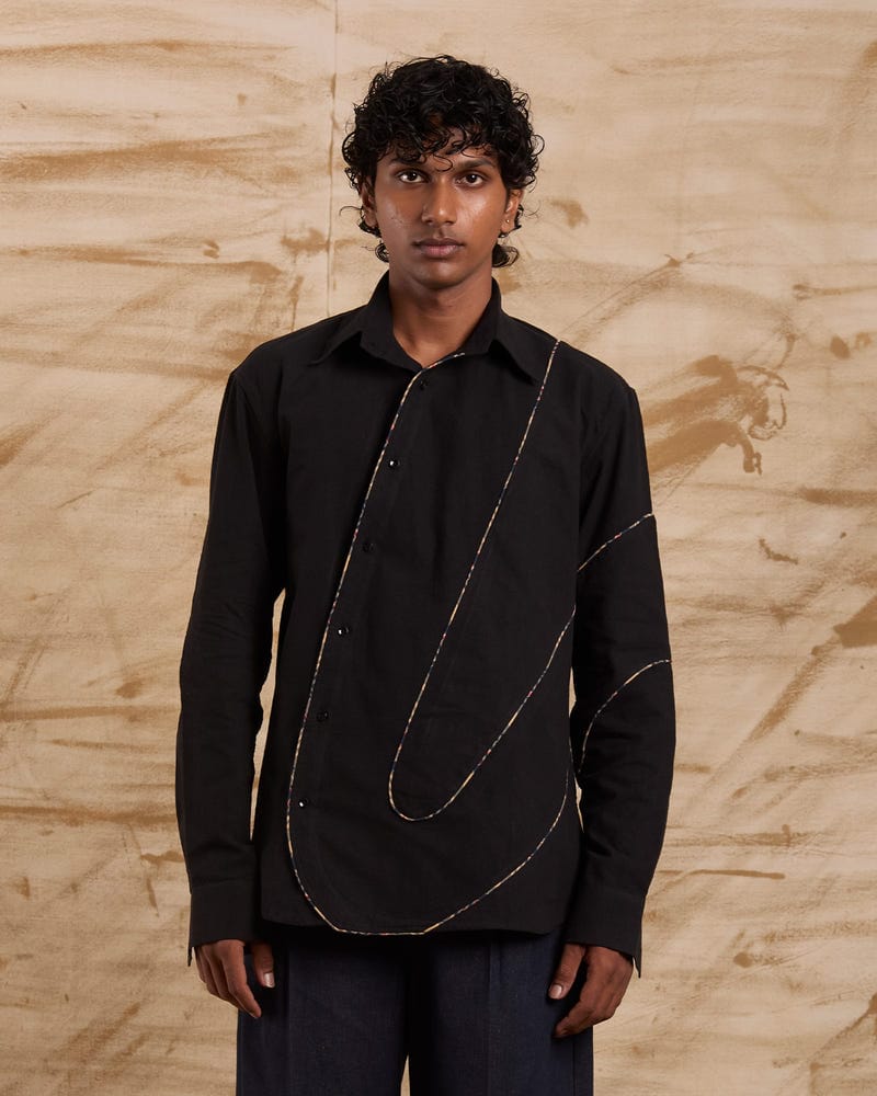 Evergreen Shirt - Black Checks